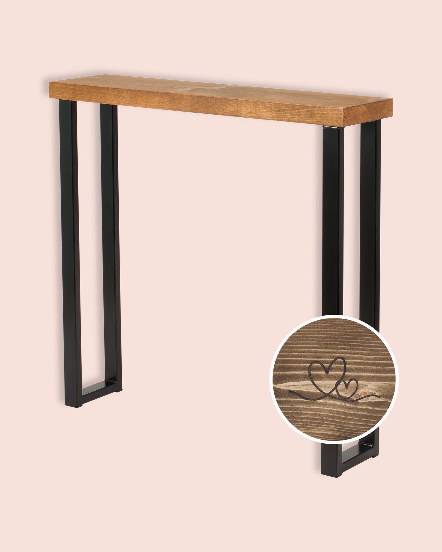 Handmade Wooden Console Table