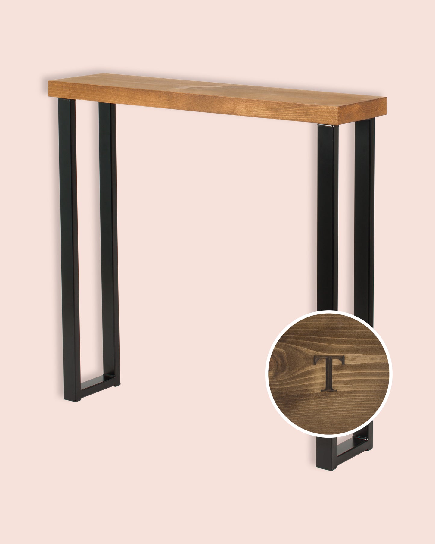 Handmade Wooden Console Table