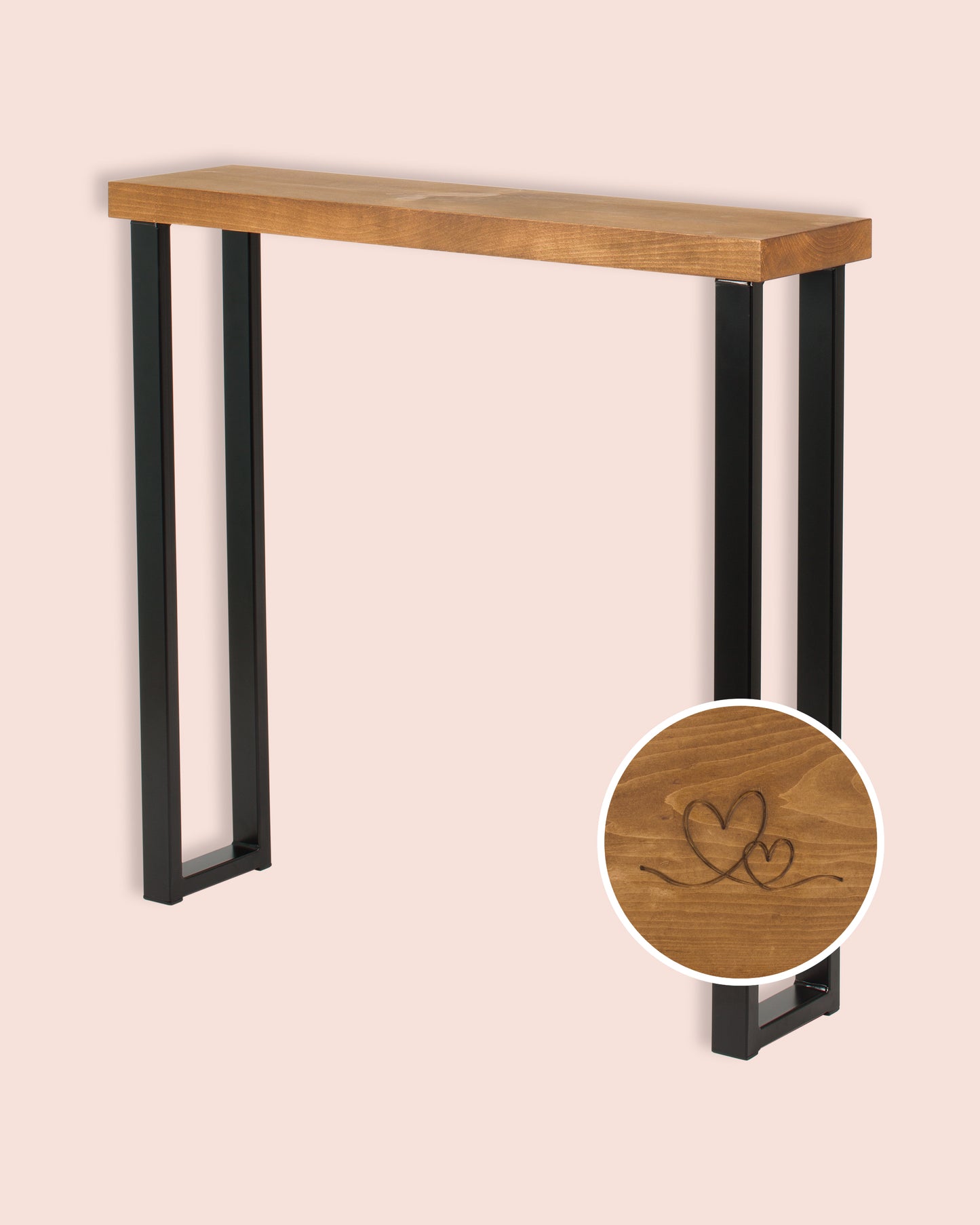 Handmade Wooden Console Table