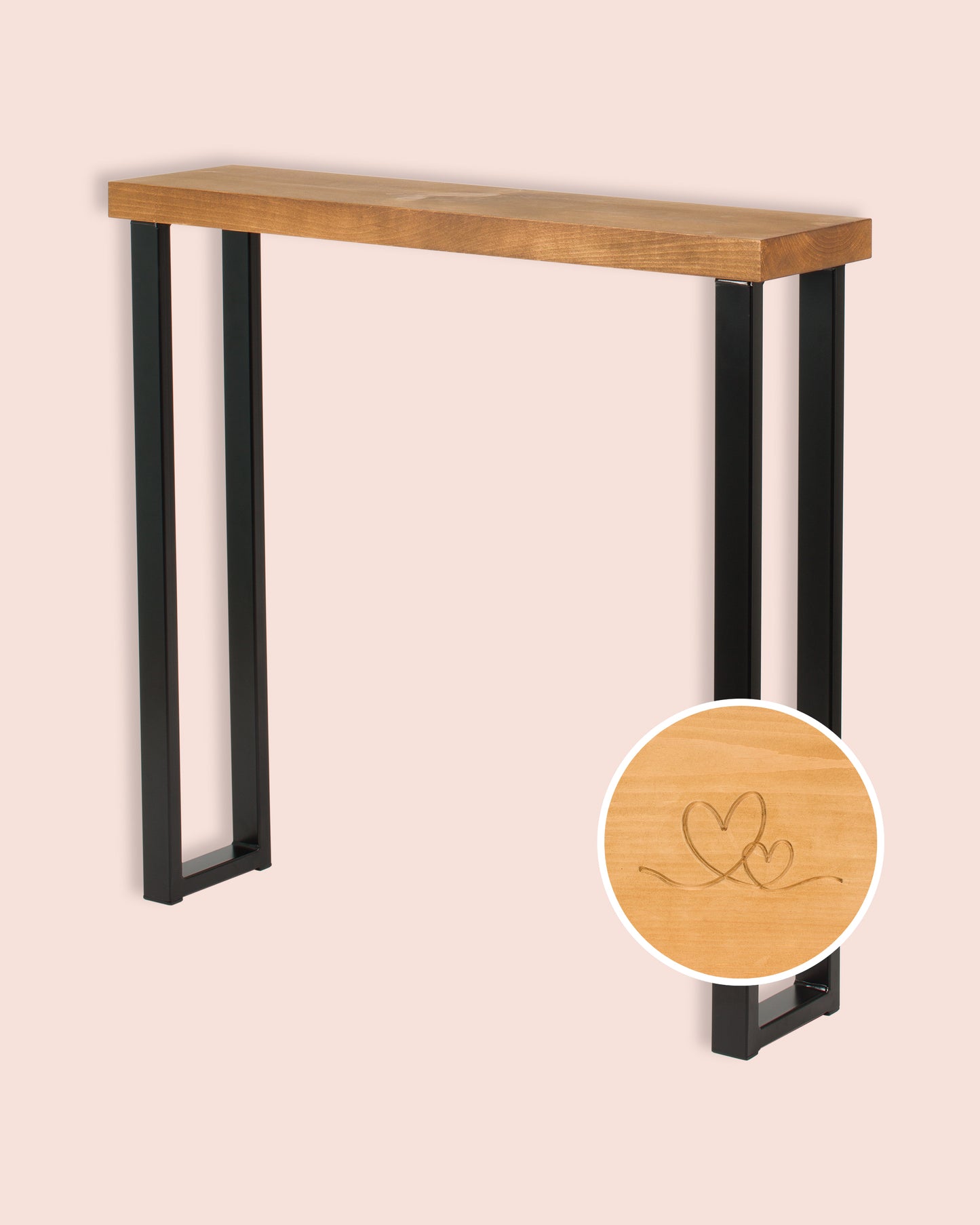 Handmade Wooden Console Table