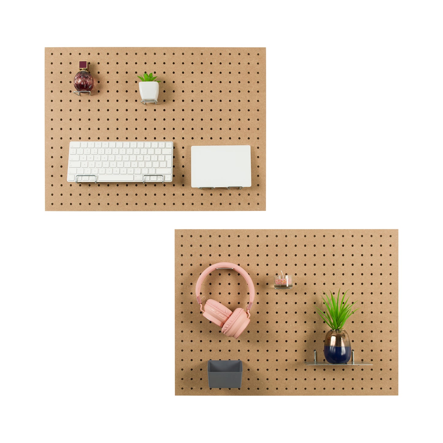 Wall Mounted Pegboard 600 x 445 mm