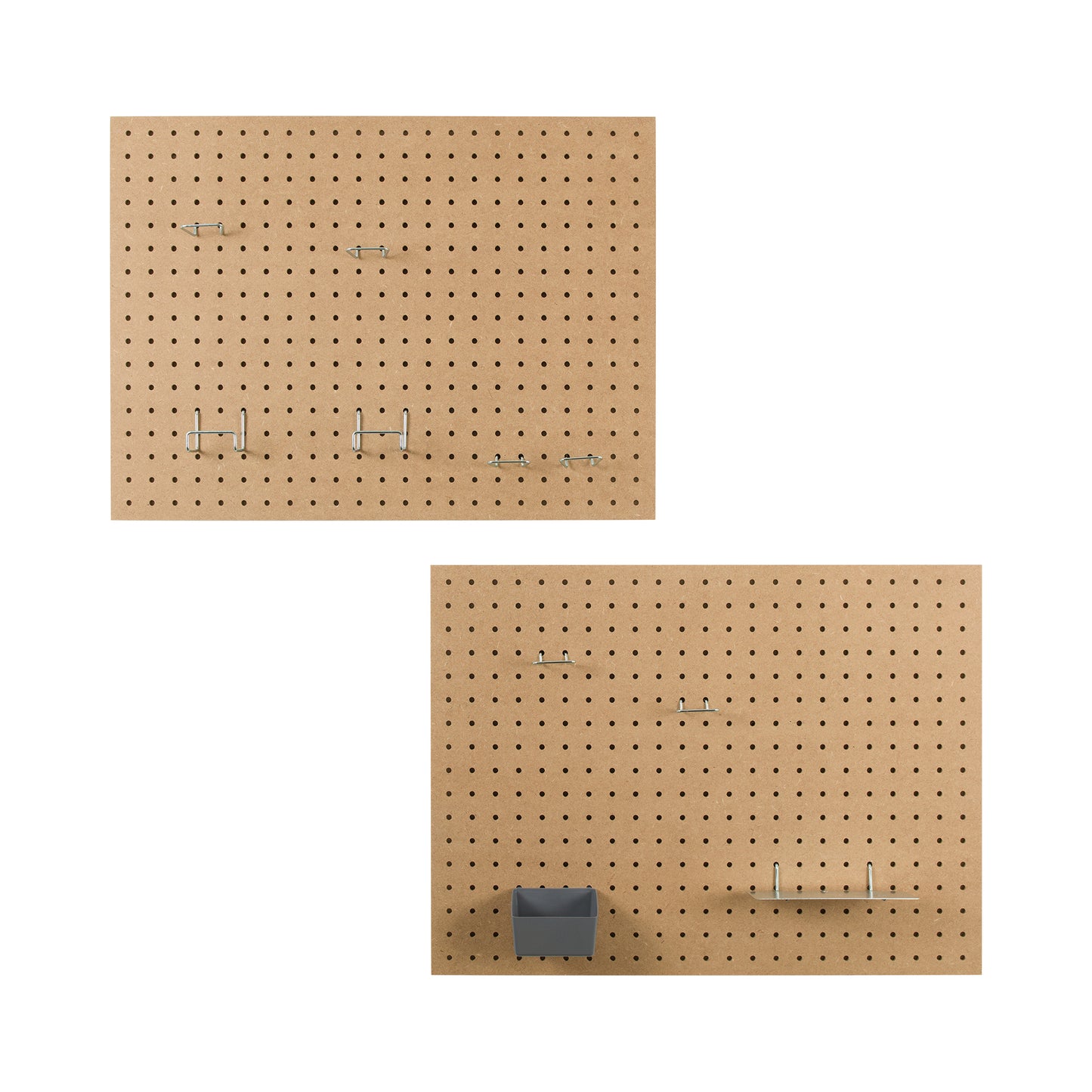 Wall Mounted Pegboard 600 x 445 mm