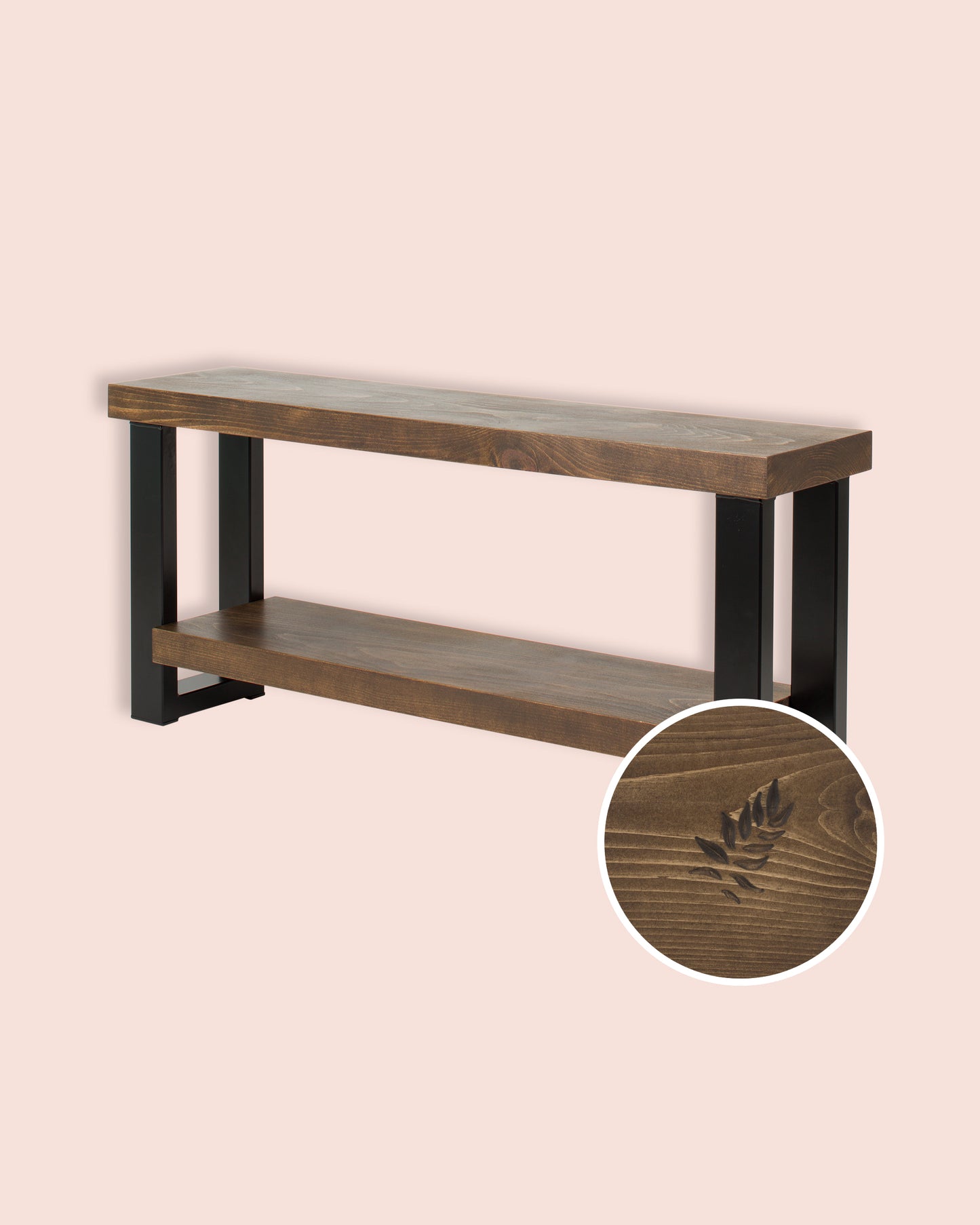 Handmade Wooden Shoe Bench