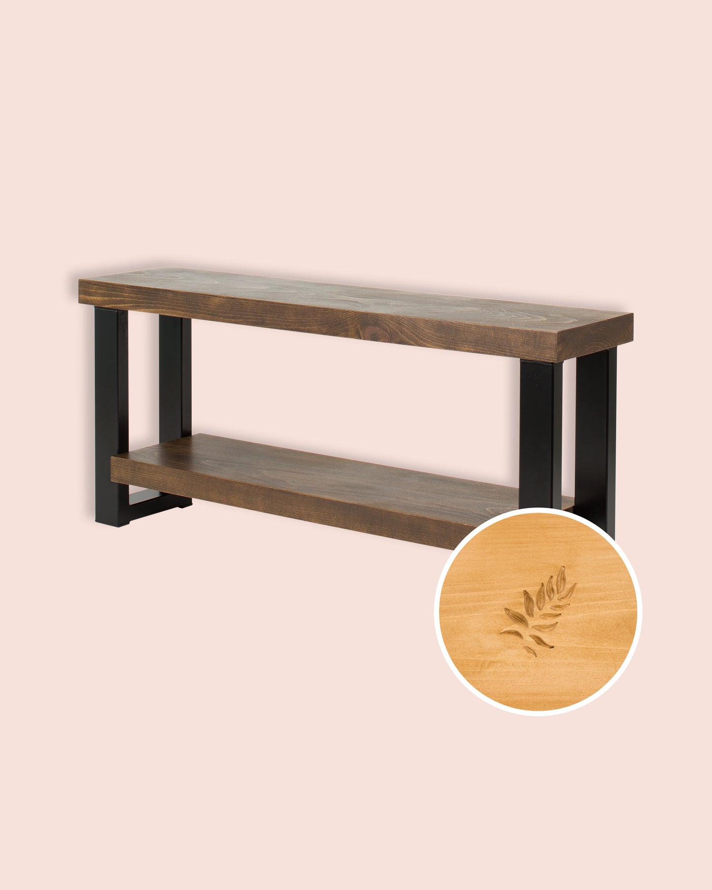 Handmade Wooden Shoe Bench
