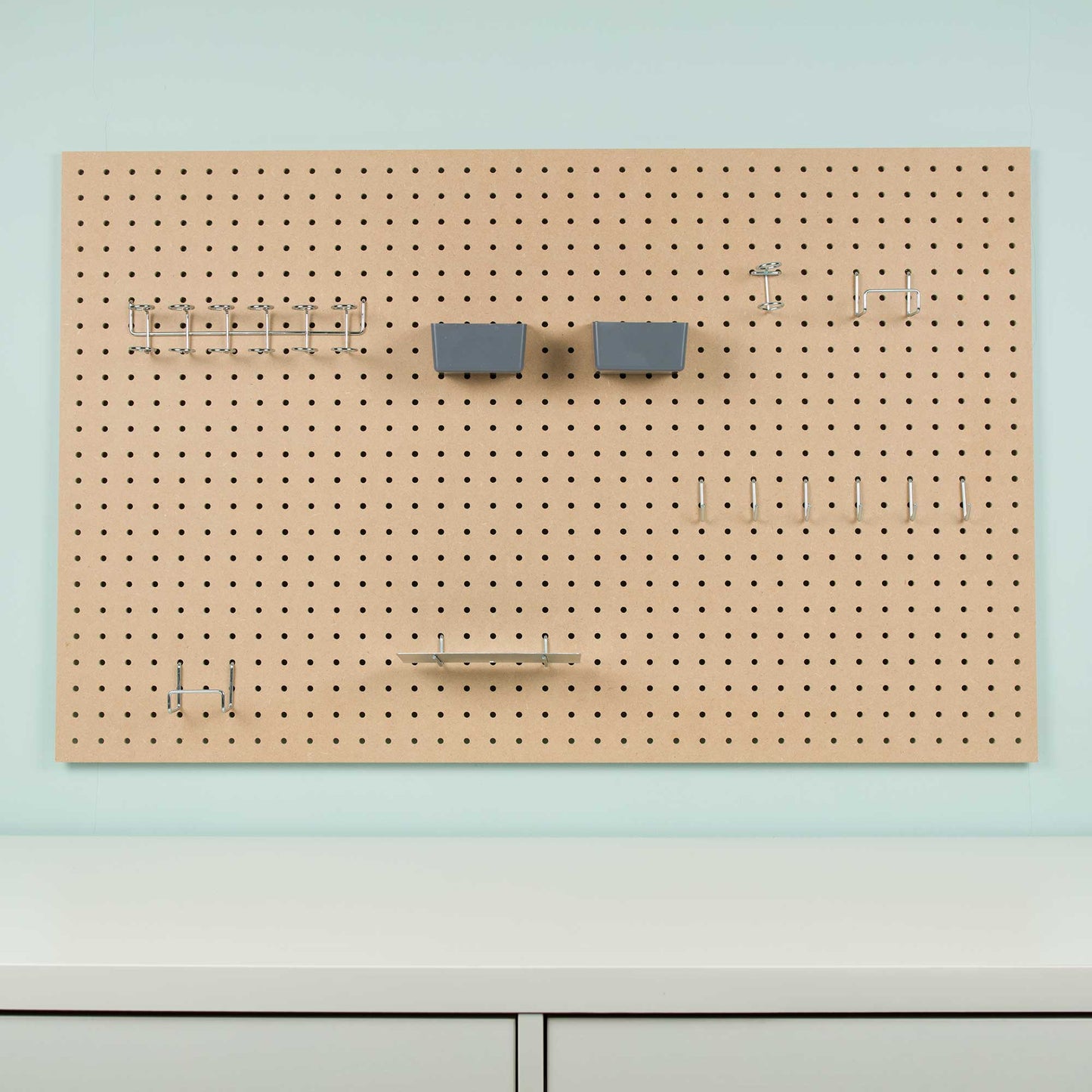 Wall Mounted Pegboard 950 x 600 mm