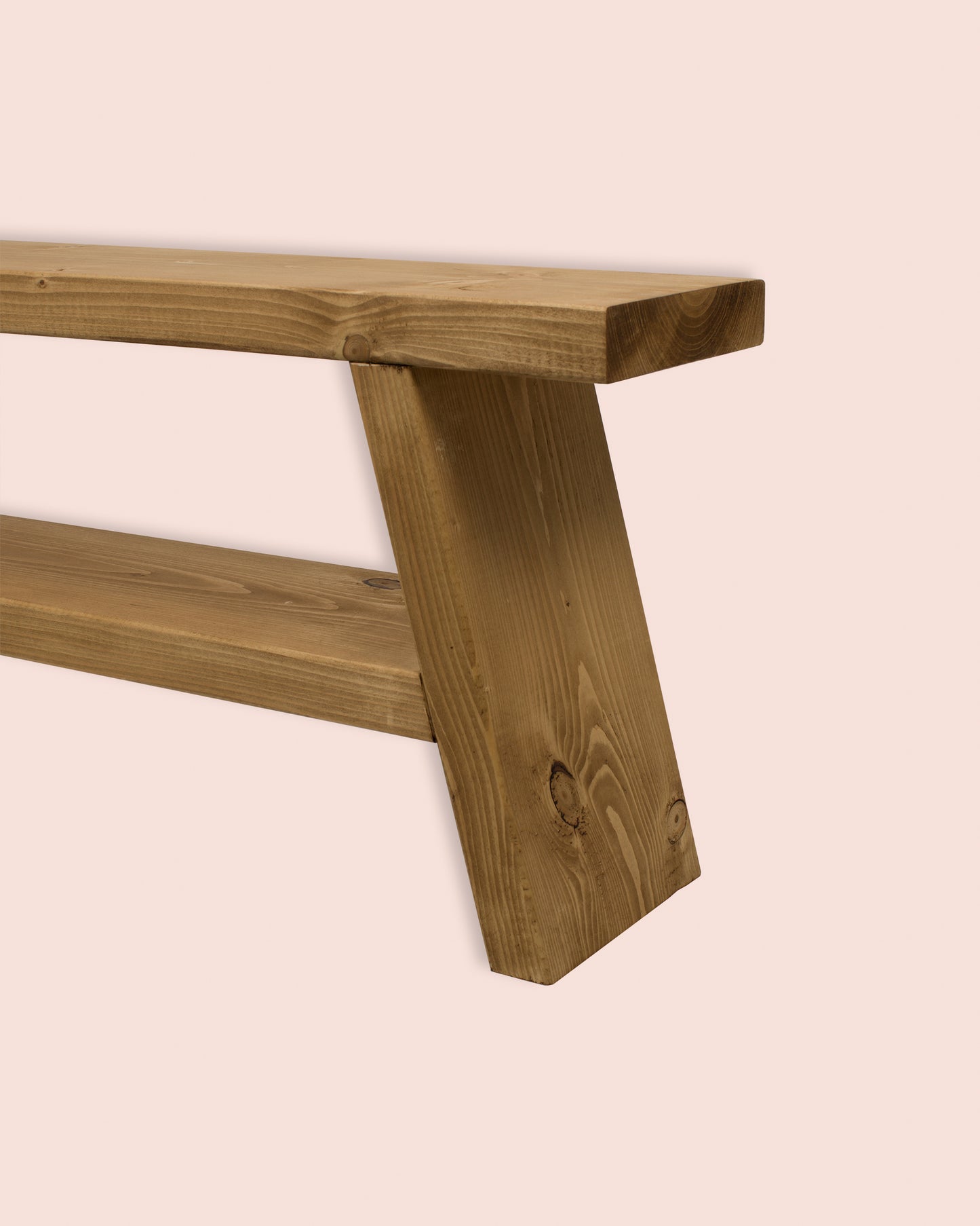 Handmade Wooden Shoe A-Bench