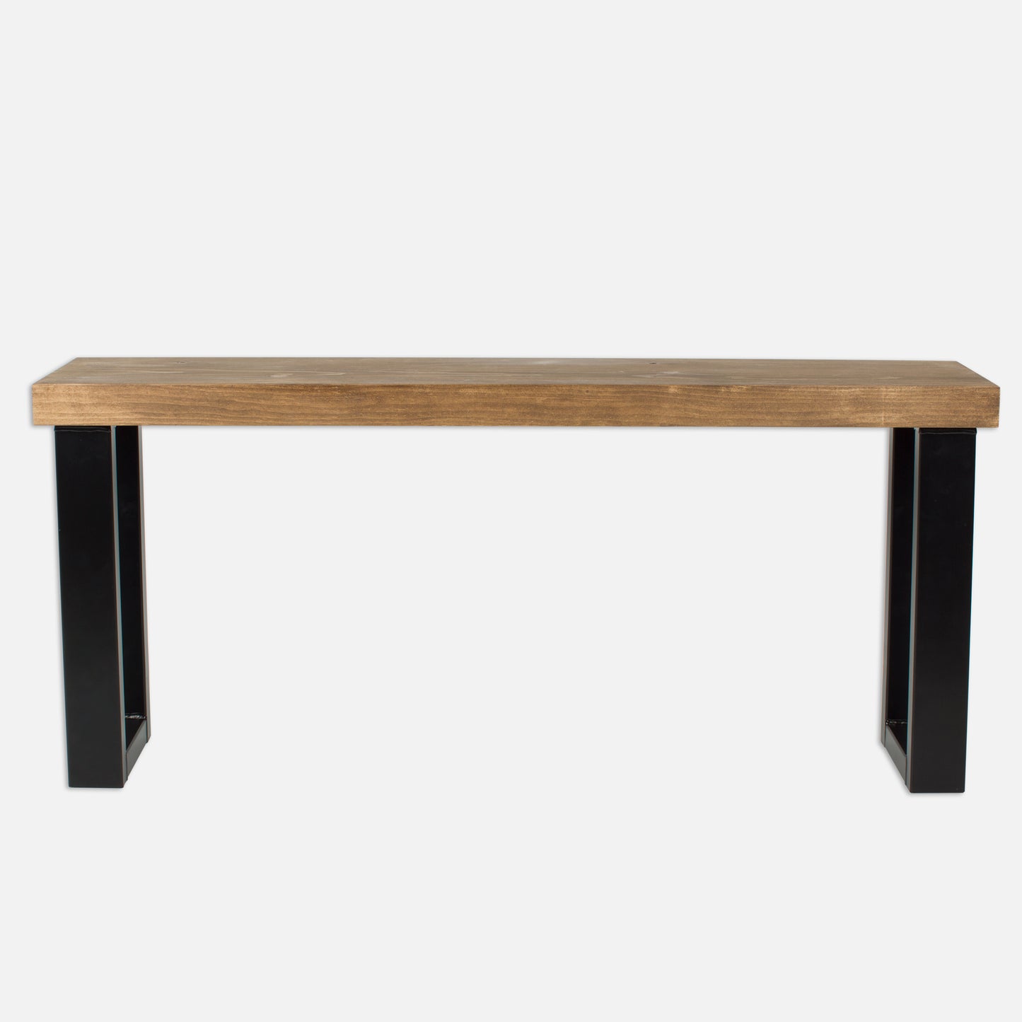 Wooden & Metal Handmade Garden Bench