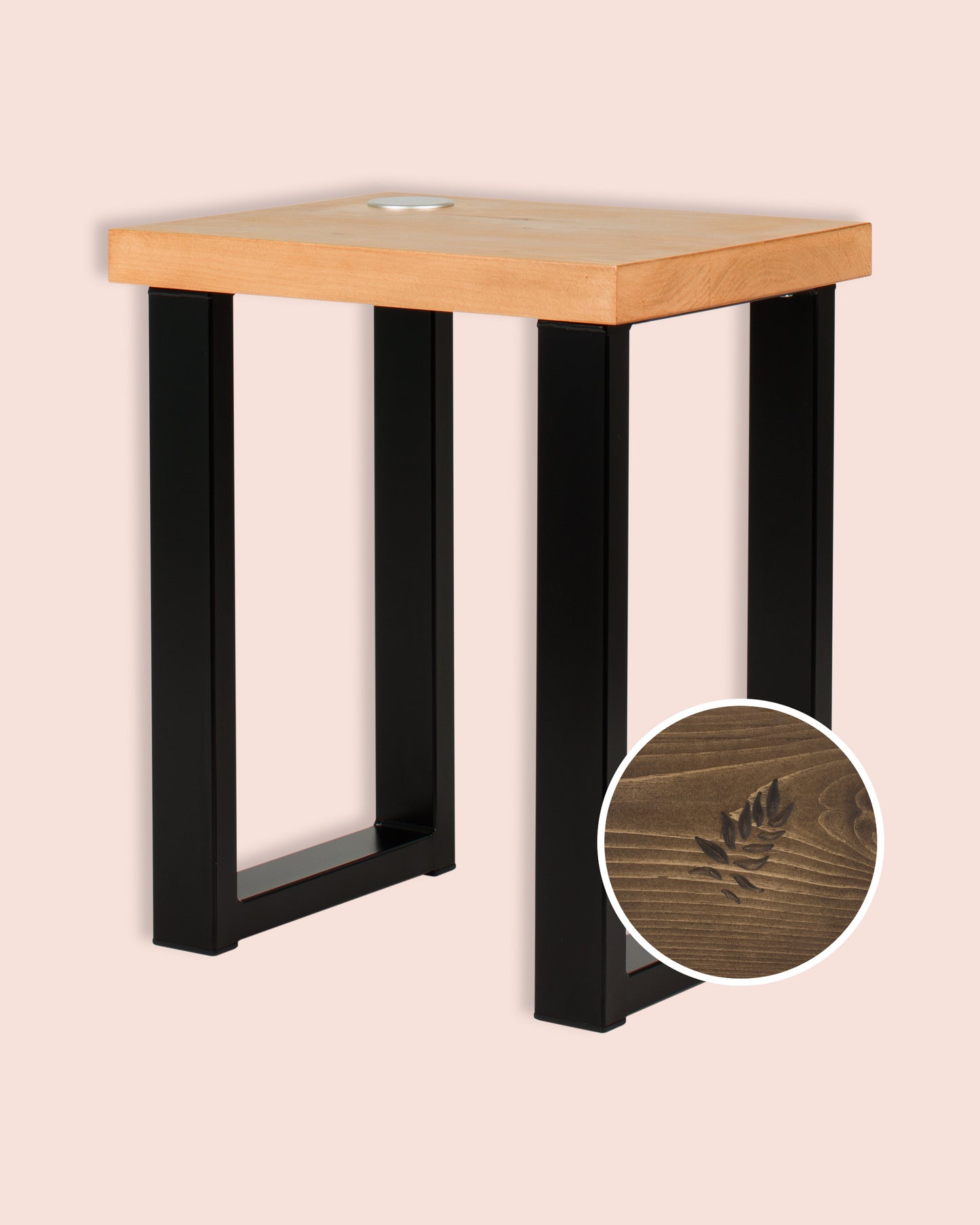 Handmade Wooden Side Table