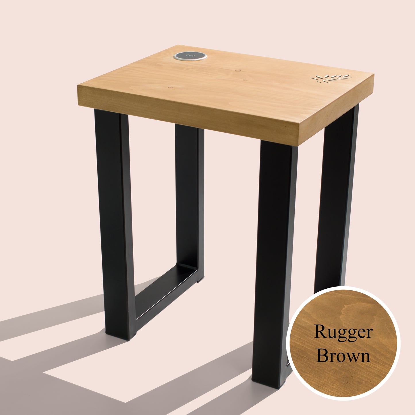 Handmade Wooden Personalised Side Table