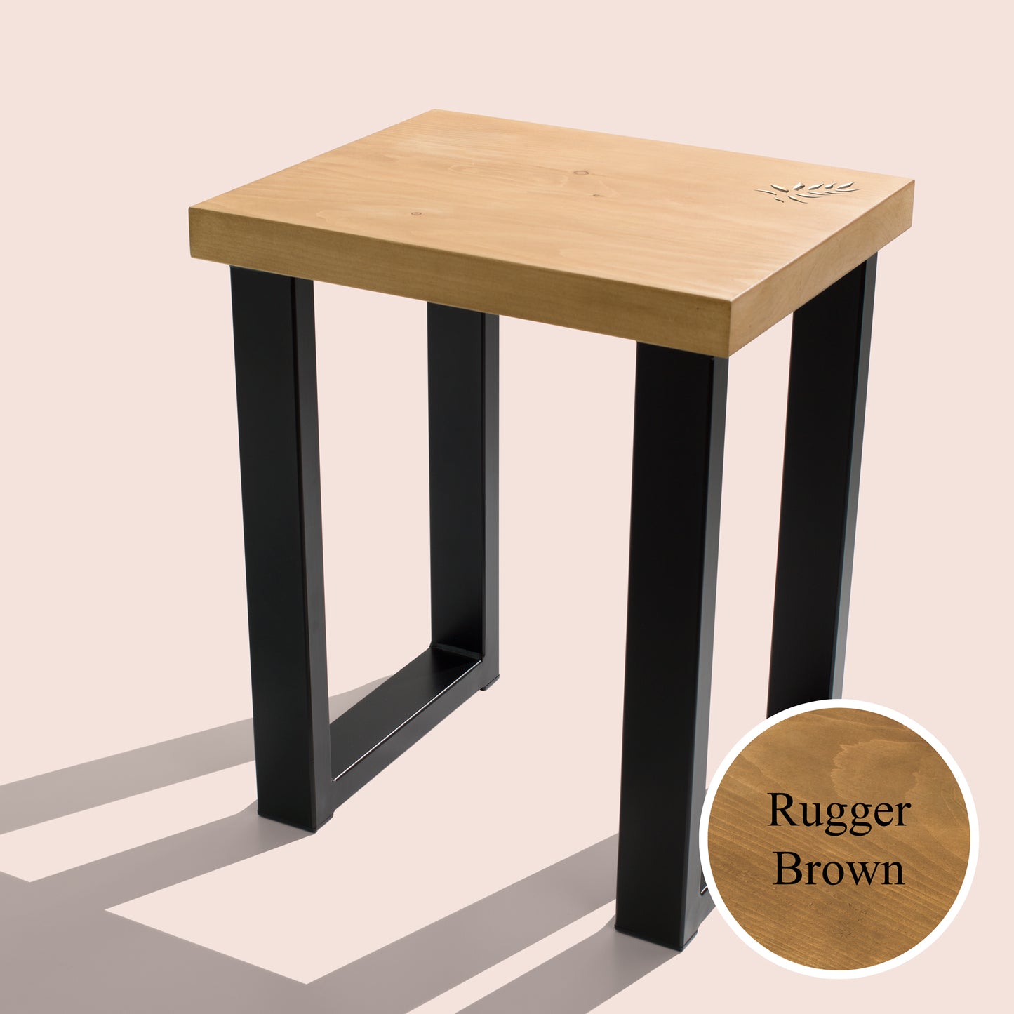 Handmade Wooden Personalised Side Table