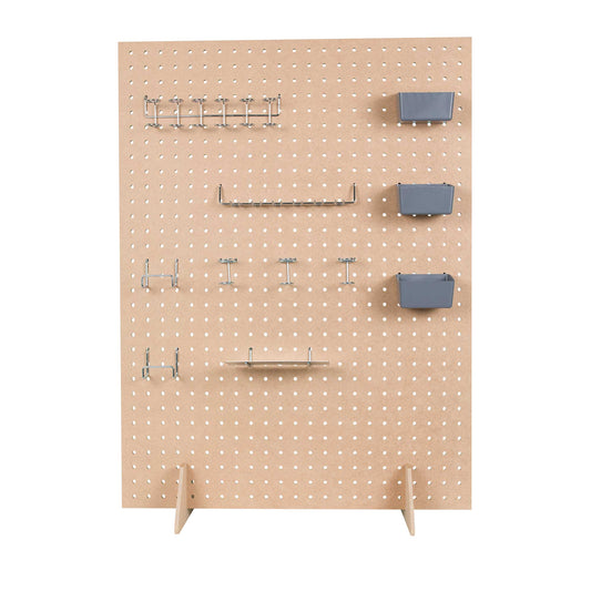 Freestanding Table Top Pegboard 800 x 600 mm